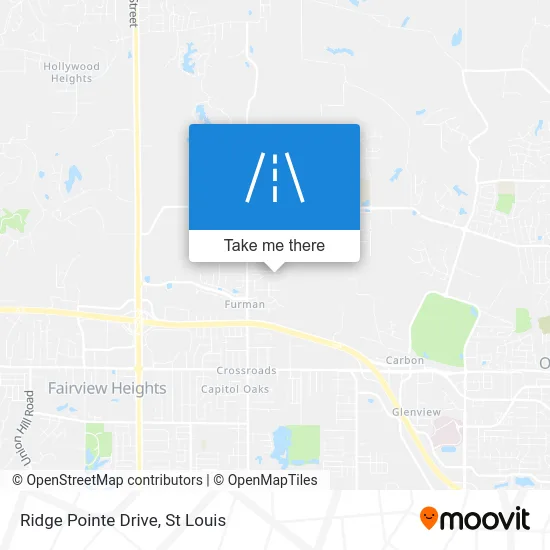Ridge Pointe Drive map