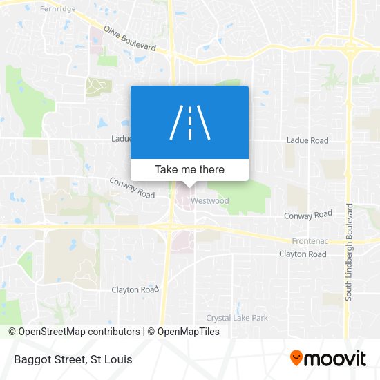 Mapa de Baggot Street