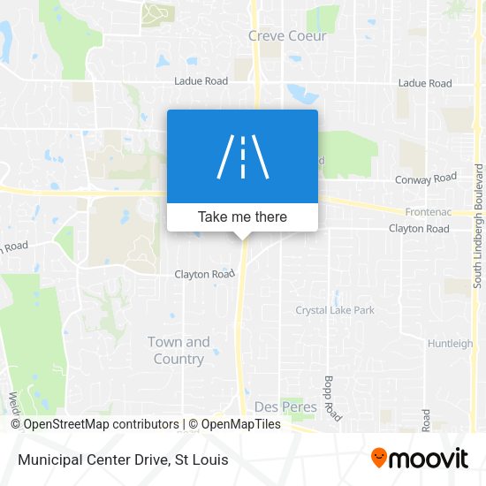 Municipal Center Drive map