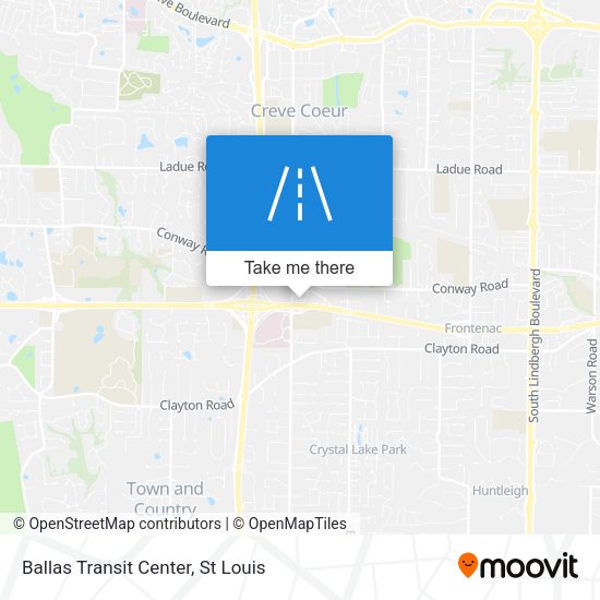 Ballas Transit Center map