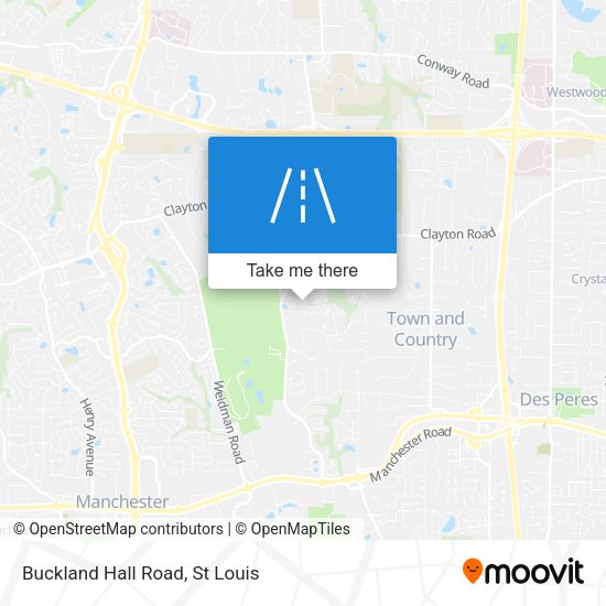 Mapa de Buckland Hall Road
