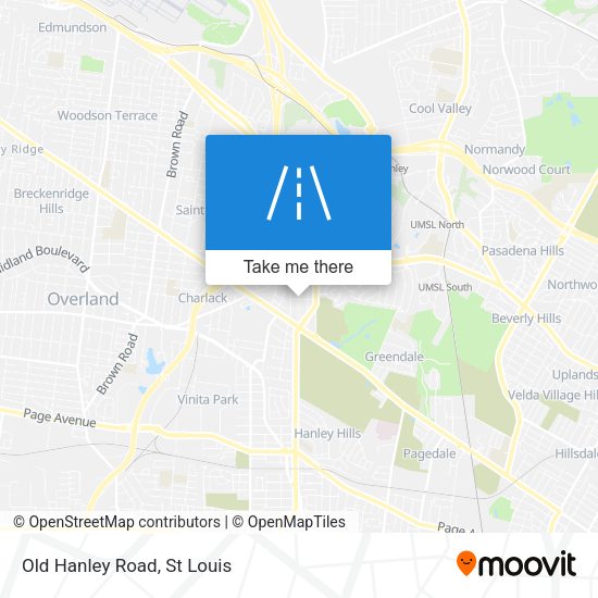 Mapa de Old Hanley Road