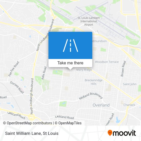 Mapa de Saint William Lane