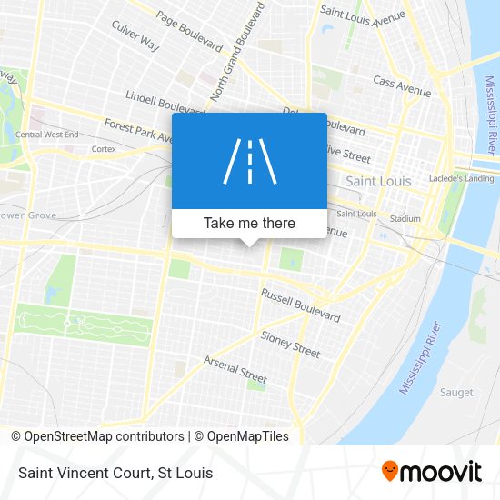 Saint Vincent Court map