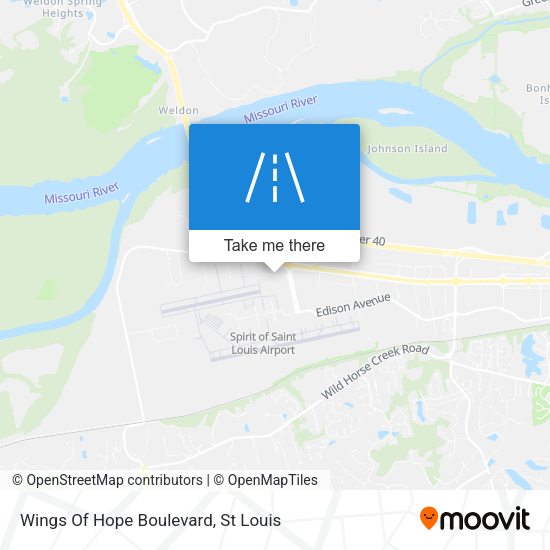 Wings Of Hope Boulevard map