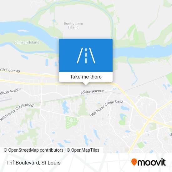 Mapa de Thf Boulevard