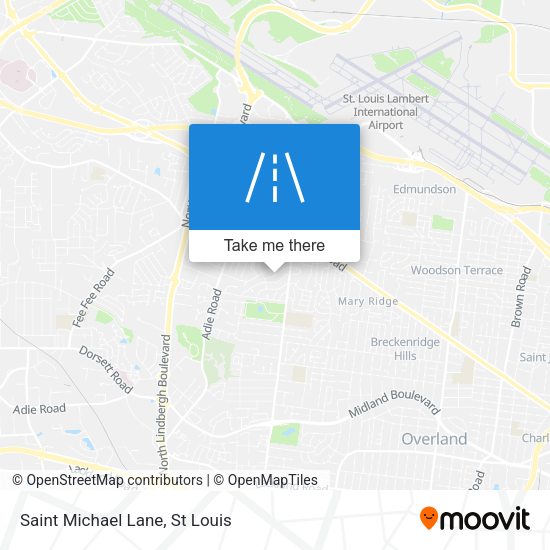 Mapa de Saint Michael Lane