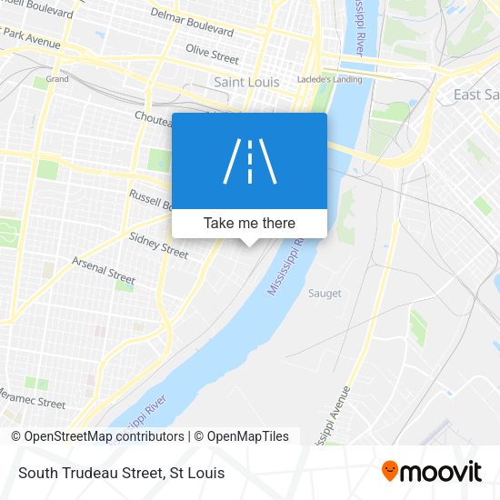 Mapa de South Trudeau Street