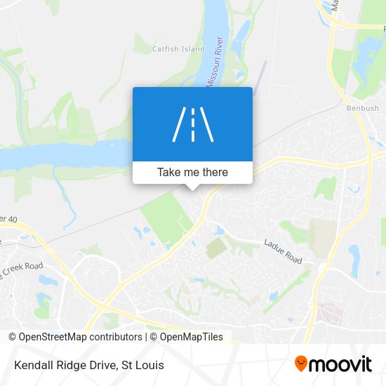 Kendall Ridge Drive map
