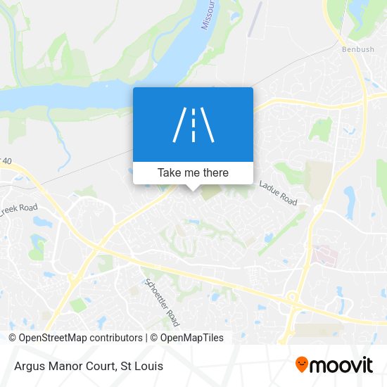 Argus Manor Court map