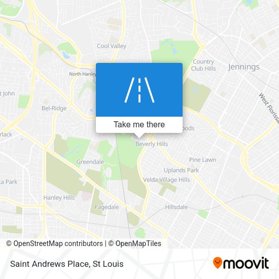 Mapa de Saint Andrews Place