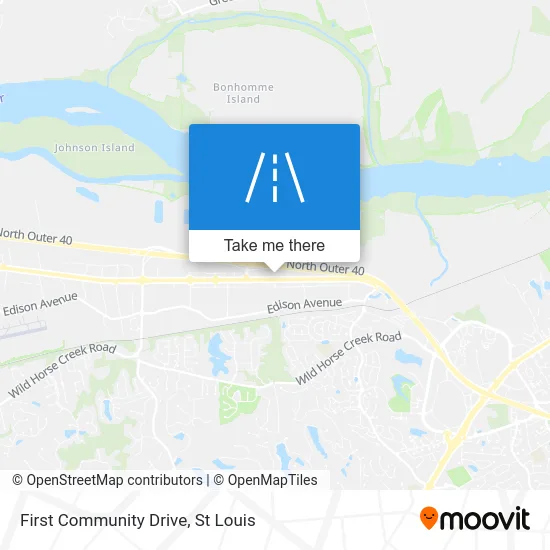 First Community Drive map