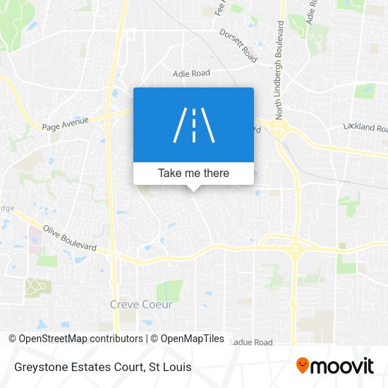Mapa de Greystone Estates Court