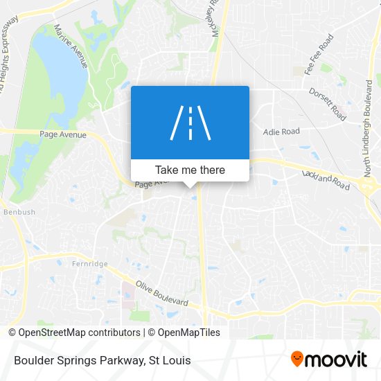 Boulder Springs Parkway map