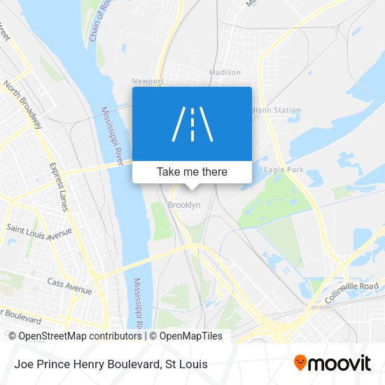 Joe Prince Henry Boulevard map