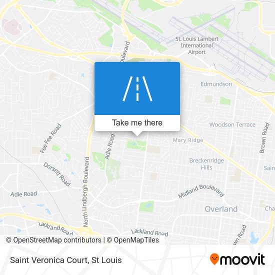 Mapa de Saint Veronica Court