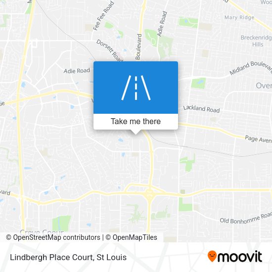 Lindbergh Place Court map
