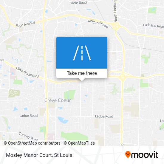 Mapa de Mosley Manor Court