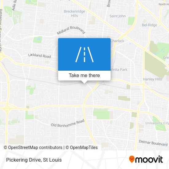 Mapa de Pickering Drive