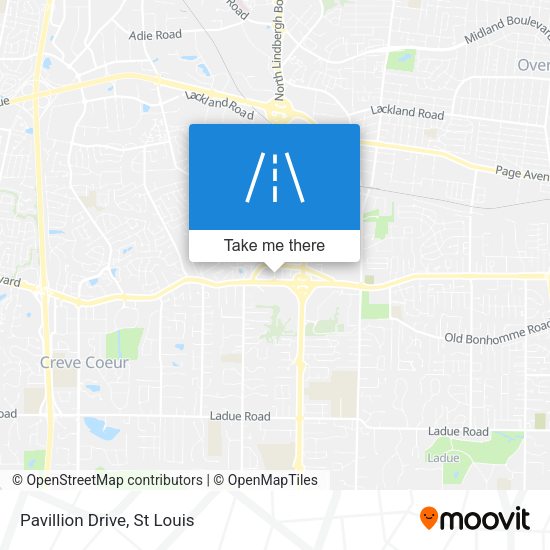Mapa de Pavillion Drive