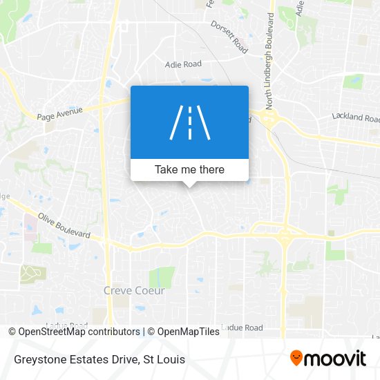 Greystone Estates Drive map