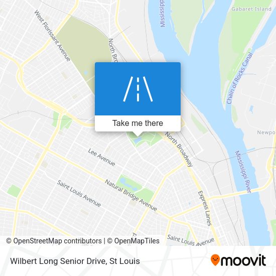 Wilbert Long Senior Drive map