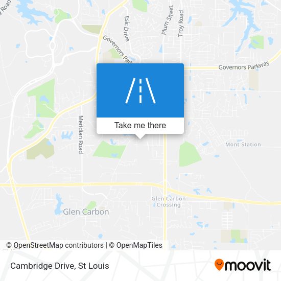 Mapa de Cambridge Drive