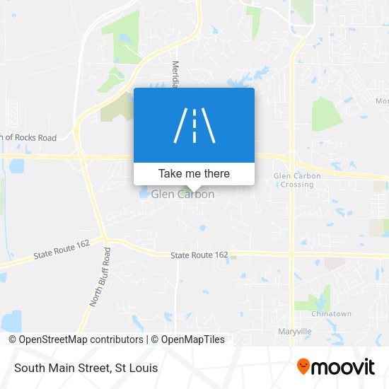 South Main Street map