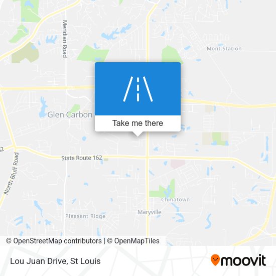Lou Juan Drive map
