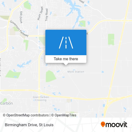 Birmingham Drive map