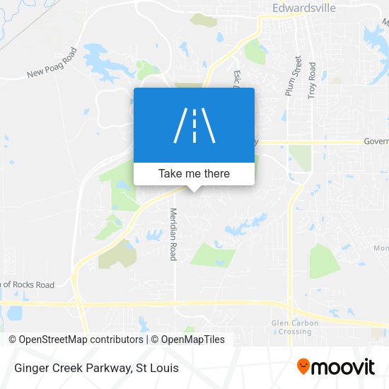 Ginger Creek Parkway map