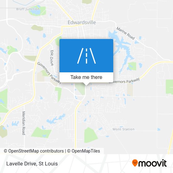 Mapa de Lavelle Drive