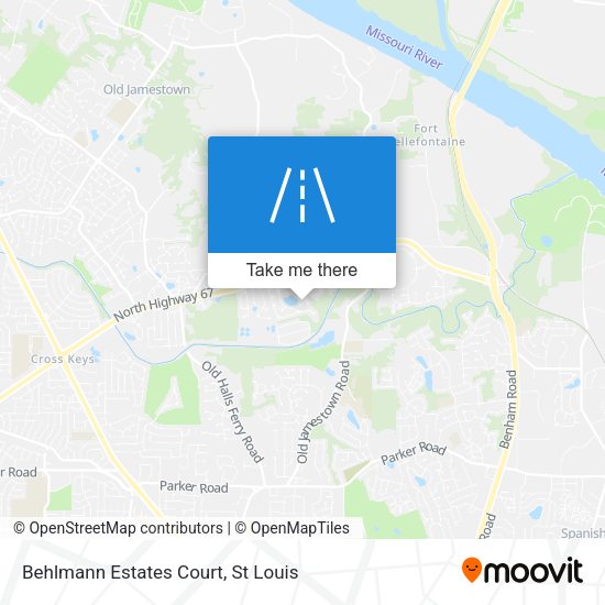 Behlmann Estates Court map