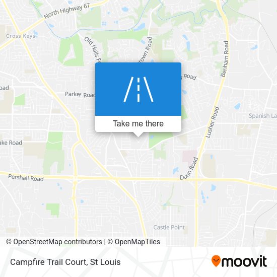 Campfire Trail Court map