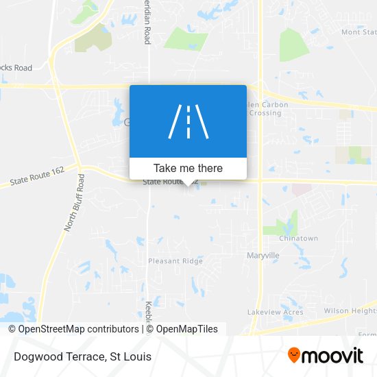Mapa de Dogwood Terrace