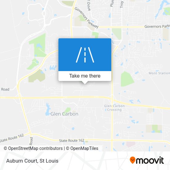 Mapa de Auburn Court