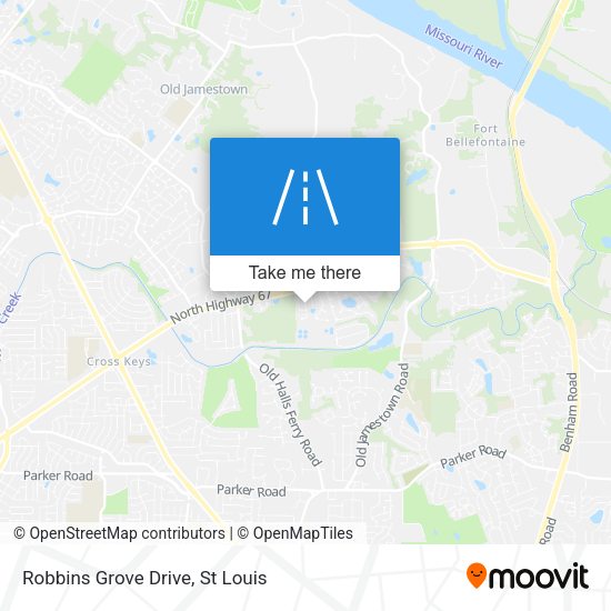 Robbins Grove Drive map