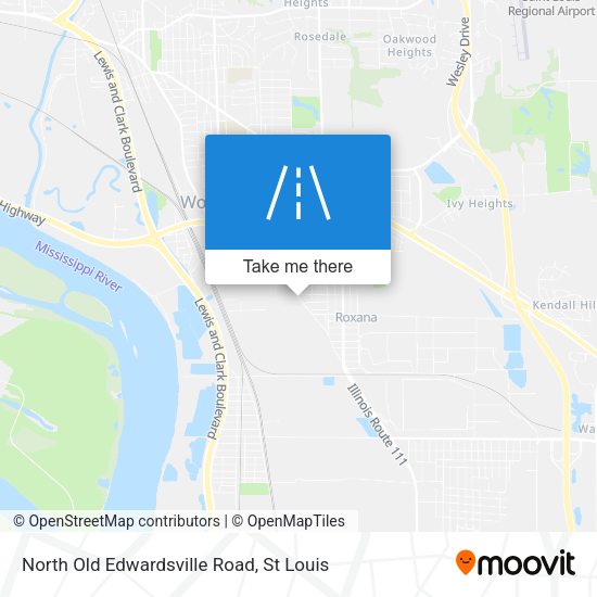 Mapa de North Old Edwardsville Road
