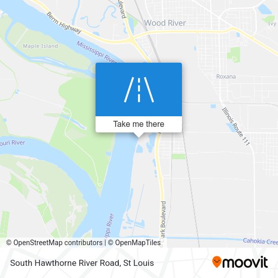 Mapa de South Hawthorne River Road