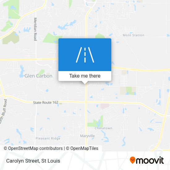 Mapa de Carolyn Street