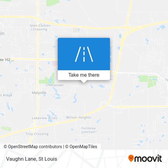 Mapa de Vaughn Lane