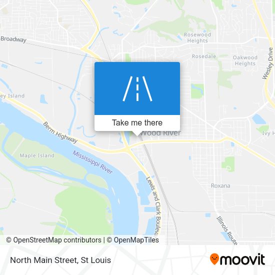 Mapa de North Main Street