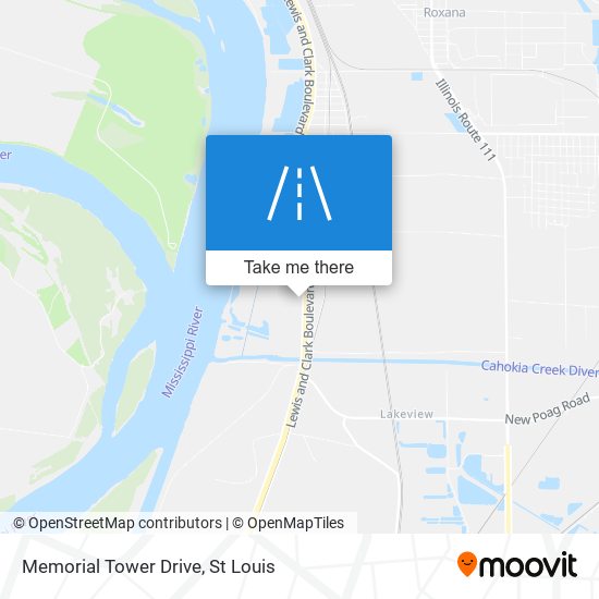 Memorial Tower Drive map