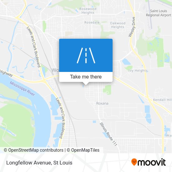 Mapa de Longfellow Avenue