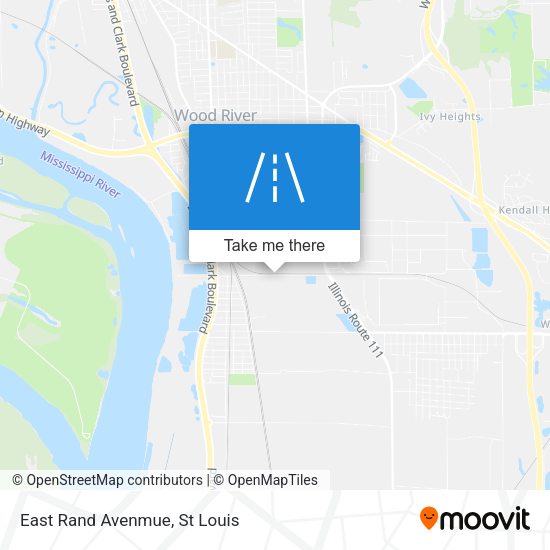 East Rand Avenmue map