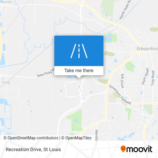 Mapa de Recreation Drive