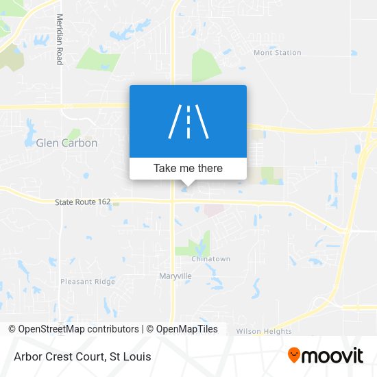 Arbor Crest Court map