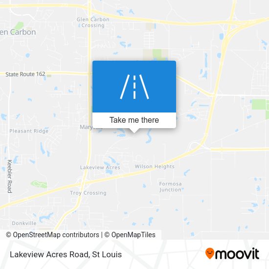 Mapa de Lakeview Acres Road