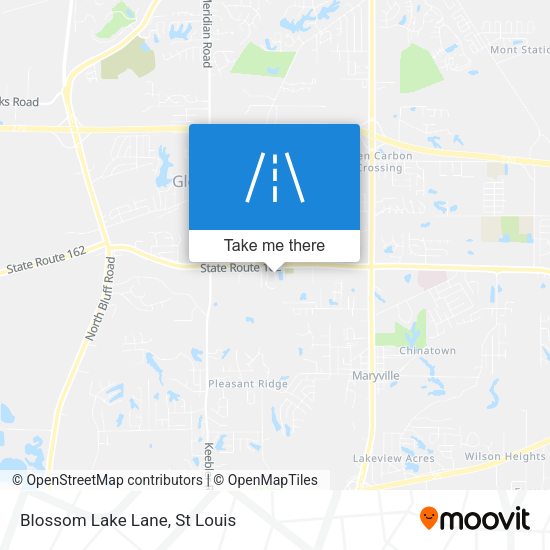 Blossom Lake Lane map