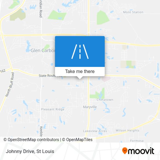 Johnny Drive map